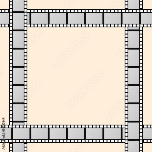 Frame of movie films