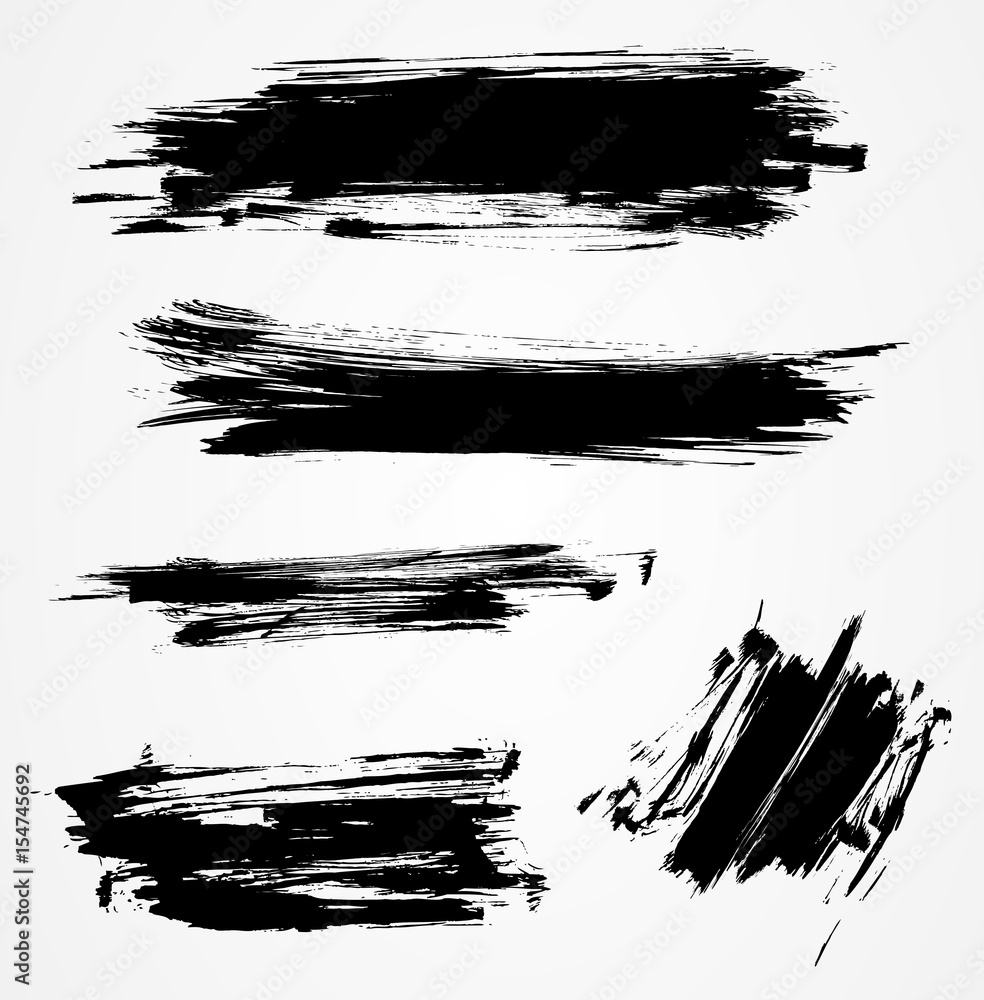 Grunge elements set Grunge elements set