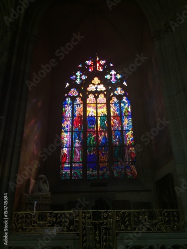Witraże okienne w Katedrze św. Wita w Pradze