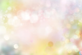 Abstract colorful glowing bokeh background