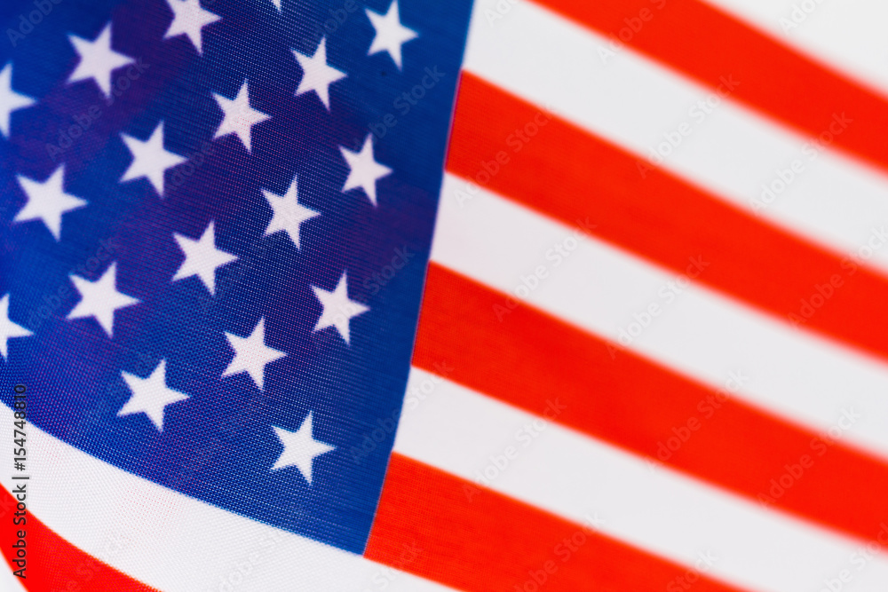 Naklejka premium USA flag background