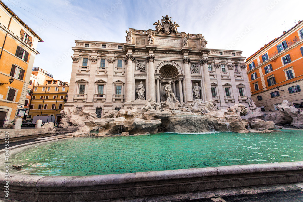 Fototapeta premium Fountain di Trevi in Rome