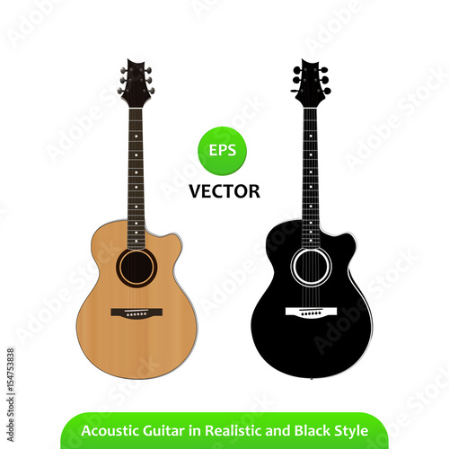 Acoustic Guitar in Realisti...