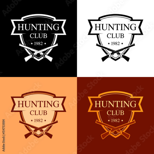 Set of Logotypes for Hunter...