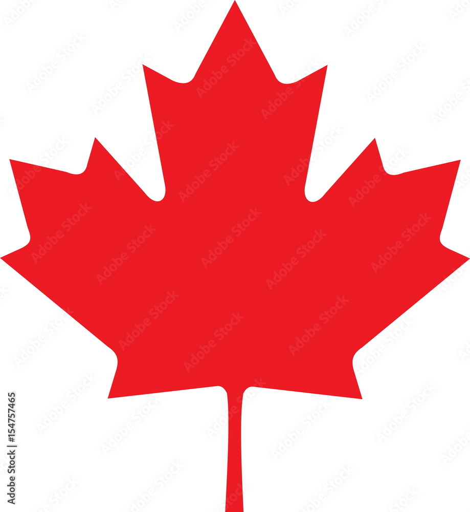 Canada maple leaf