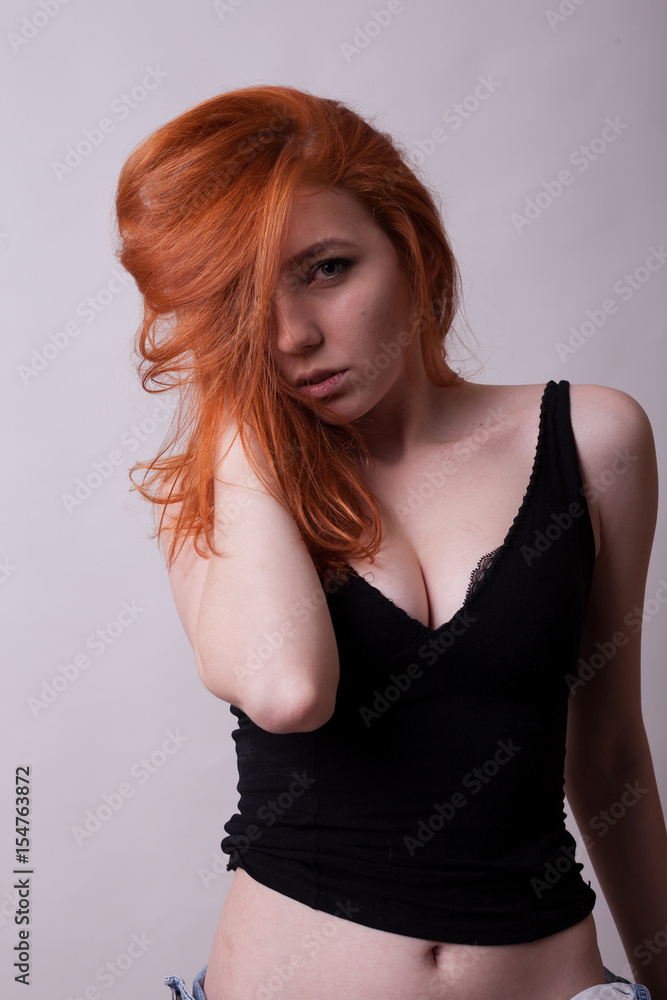 Busty Redhead Girl