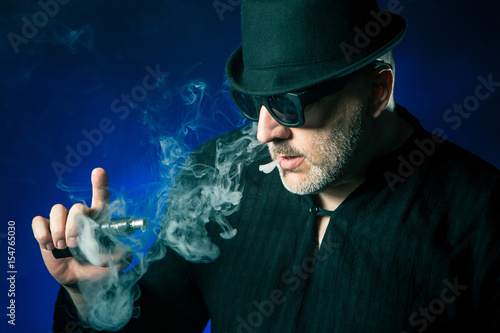 Flying instead of smoking. ...