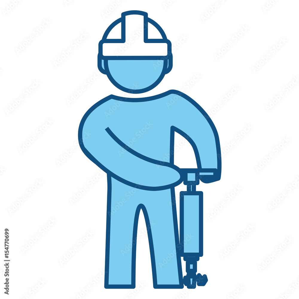 worker construction silhouette vector icon illustration graphic design worker construction silhouette vector icon illustration graphic design