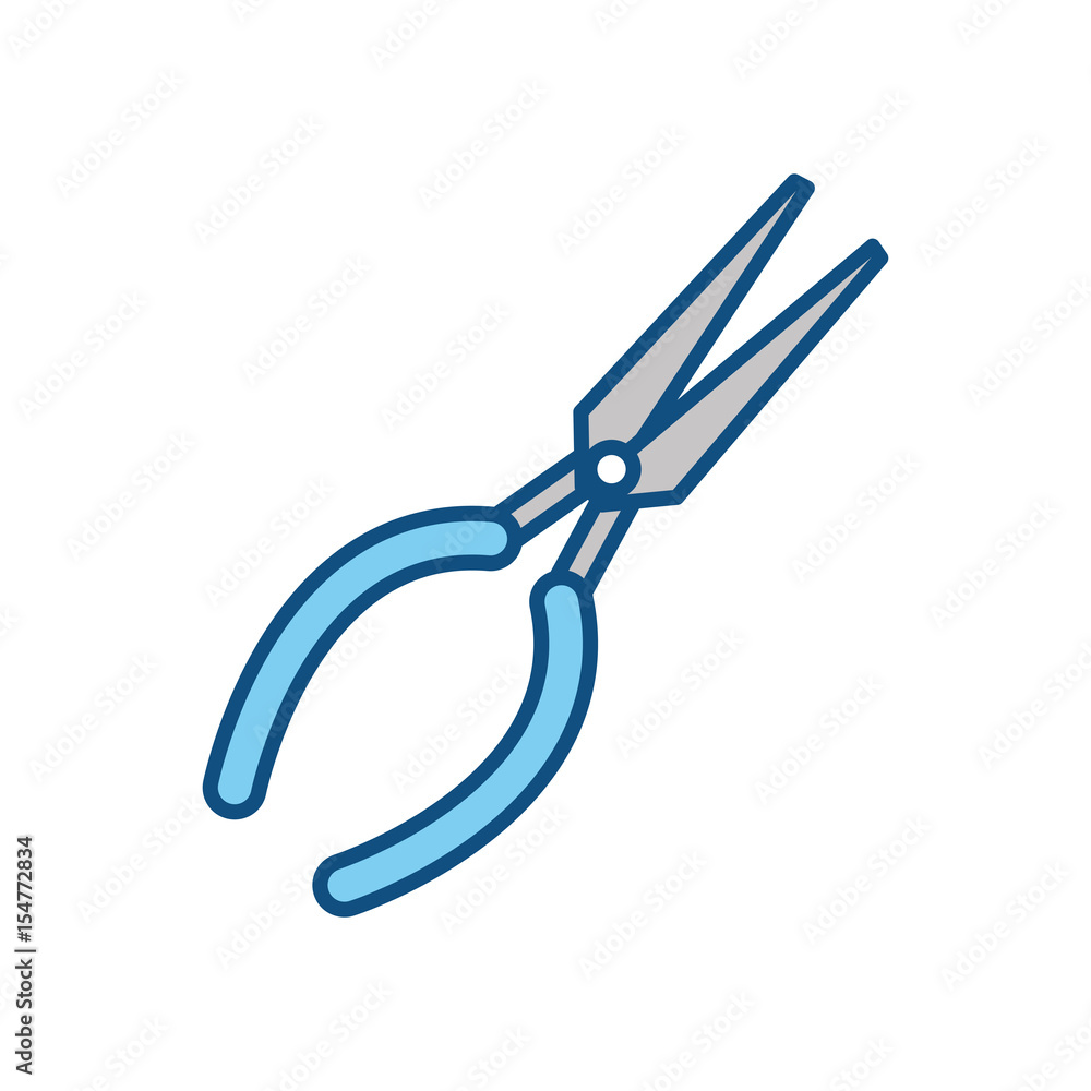 plier tool repair vector icon illustration graphic design plier tool repair vector icon illustration graphic design