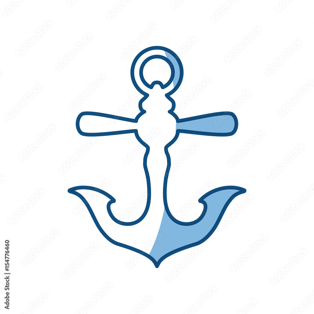anchor nautical object vector icon illustration graphic design anchor nautical object vector icon illustration graphic design