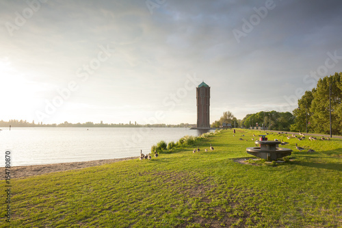 Aalsmeer lake, Nord Holland photo