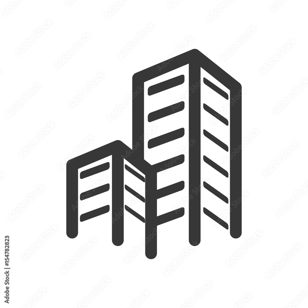skyscraper building construction vector icon illustration graphic design skyscraper building construction vector icon illustration graphic design