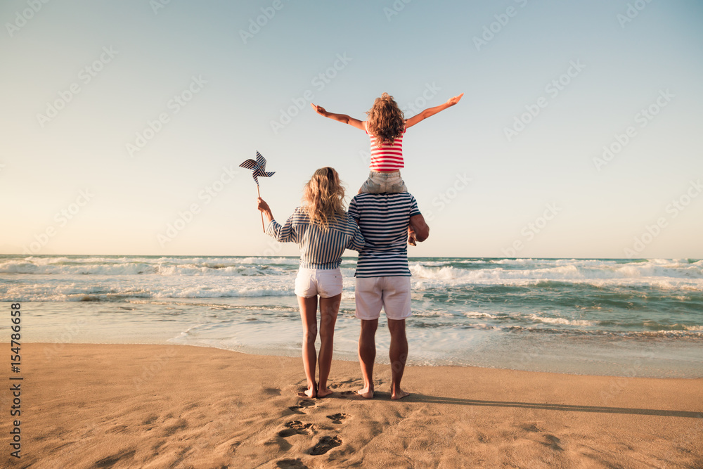 © Sunny studio - Happy family having fun on summer vacation © Sunny studio - Happy family having fun on summer vacation