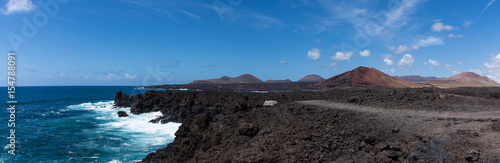 Mer et volcan, Los Hervideros, Lanzarote