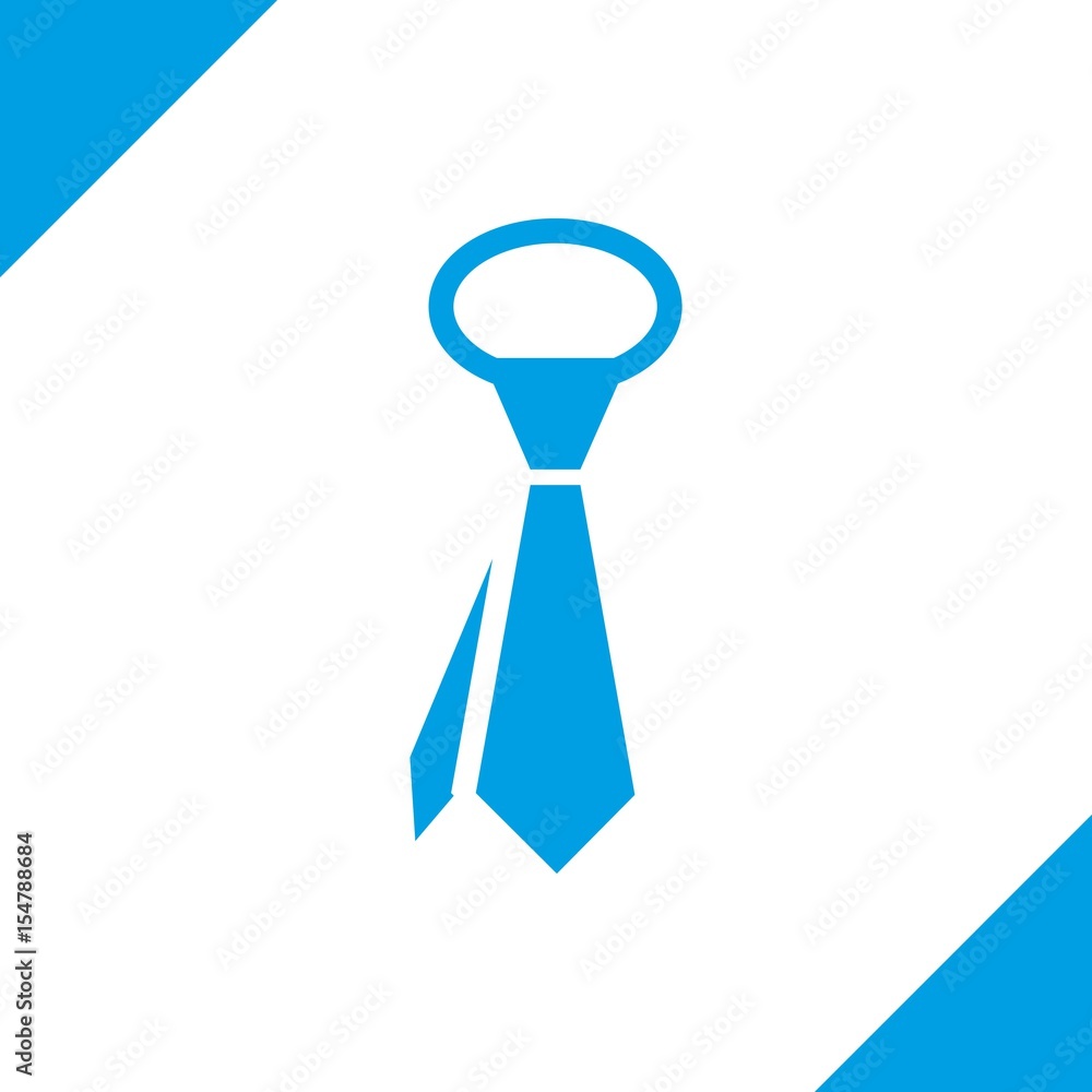 Tie icon vector stock vector illustration flat design Tie icon vector stock vector illustration flat design