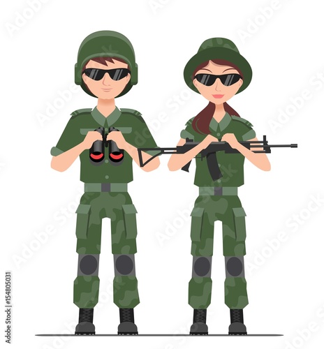 Israel defense forces army banner or poster. IDF soldiers