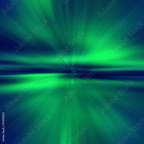 Seamless , Northern Ligh , Aurora Borealis, Light green sunburst background