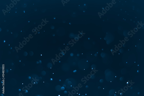 Bokeh Background Very dark (mostly black) blue. © Anupap