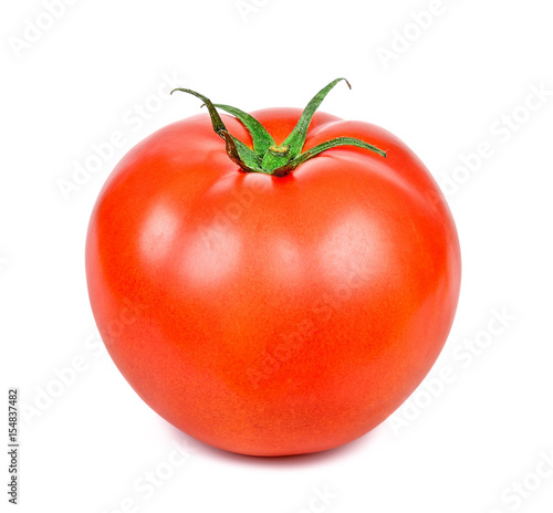 Tableau sur toile Tomato isolated on the white background