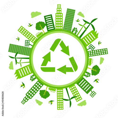 green living illustration
