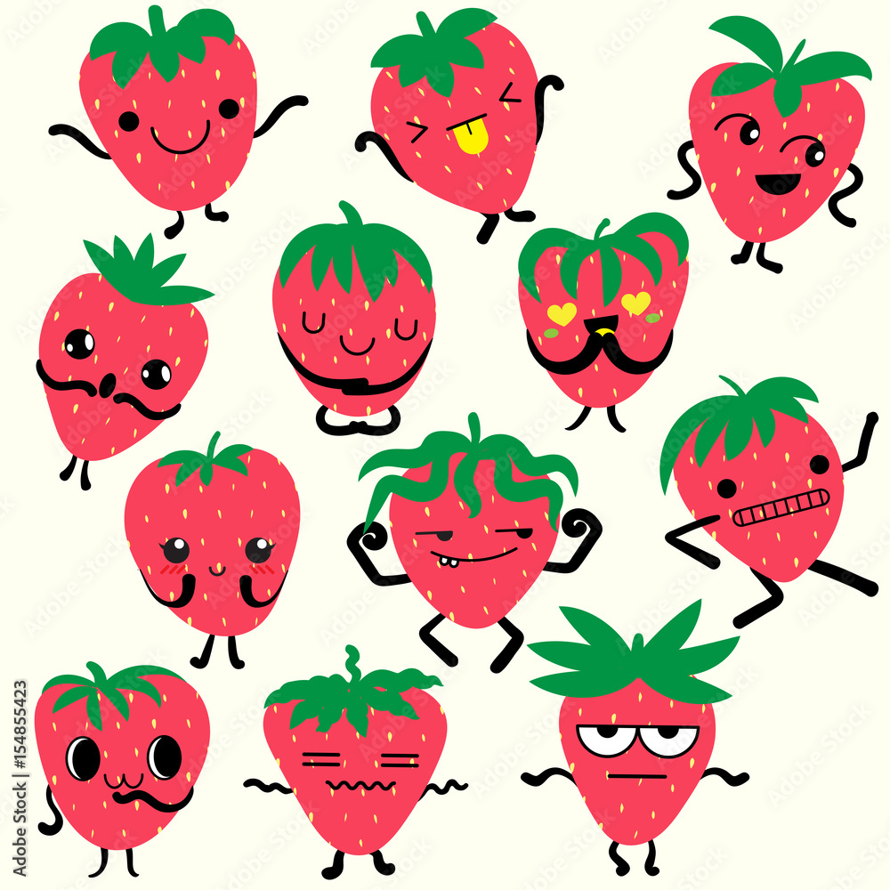 Strawberry Emoticon