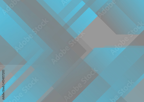 Abstract grey and blue tech geometric background
