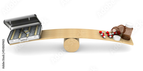 Medicines and money on scal...