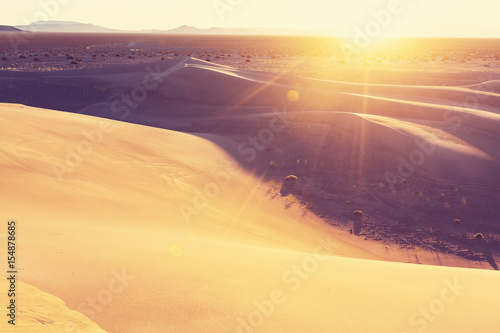 Sand dunes in California