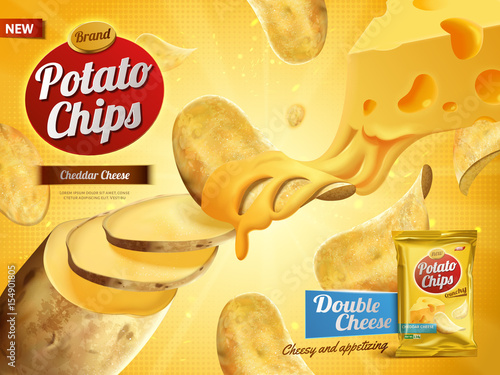potato chips advertisement
