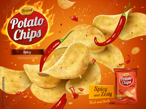 potato chips advertisement