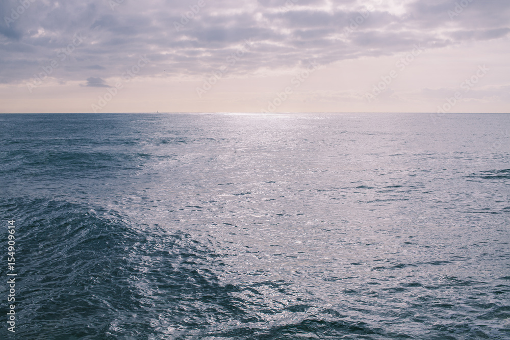 Obraz premium On evening sea. 