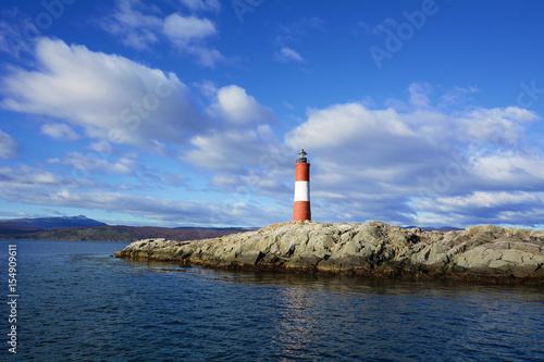Lighthouse in Beagle channel.
