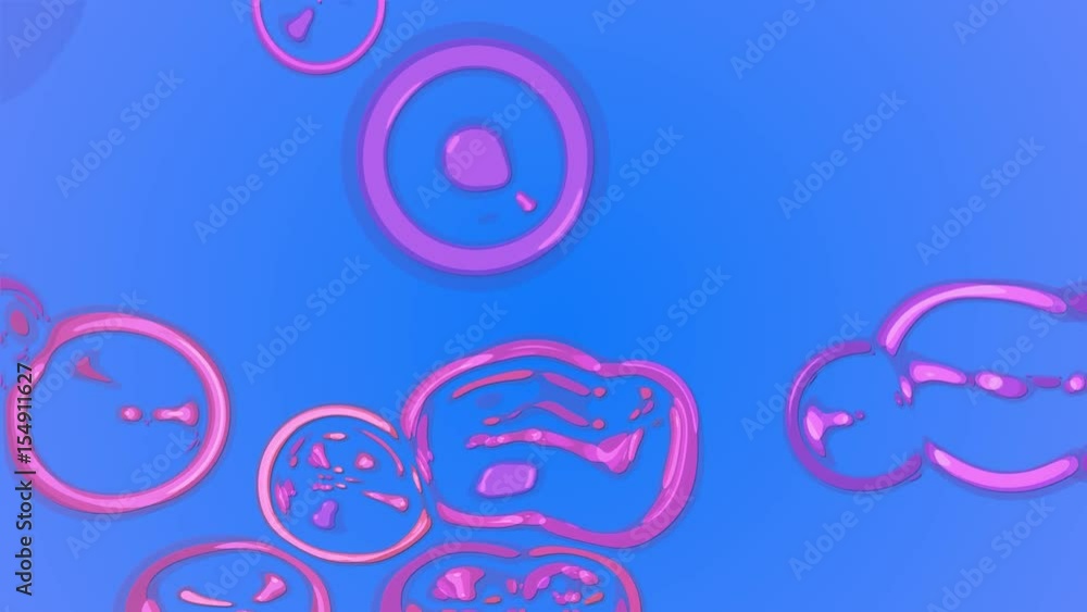 random abstract sphere shapes motion background