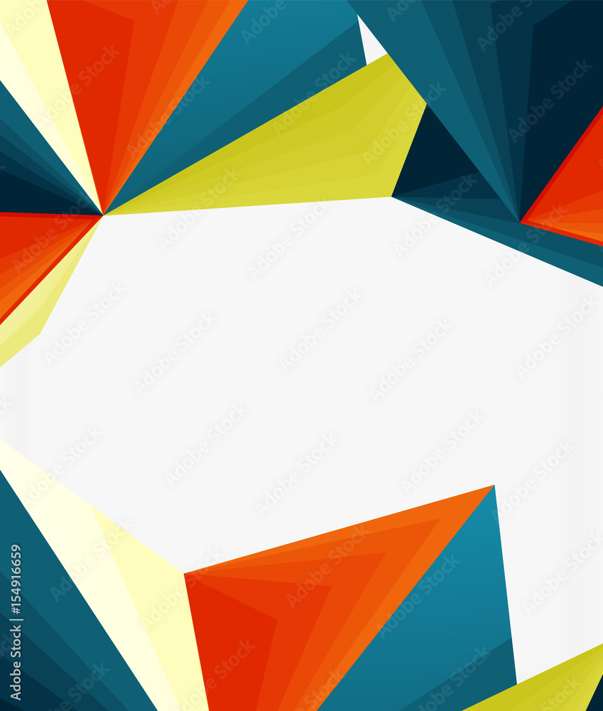 3d triangle polygonal abstract vector 3d triangle polygonal abstract vector