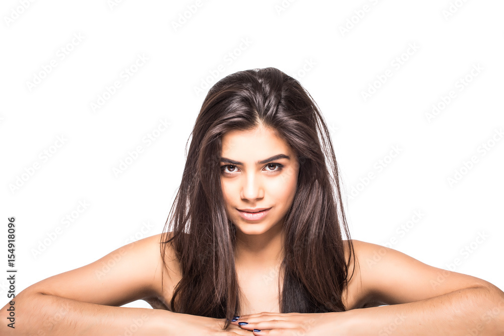Natural beauty portrait. Beautiful spa Woman . Perfect Fresh Skin Natural beauty portrait. Beautiful spa Woman . Perfect Fresh Skin