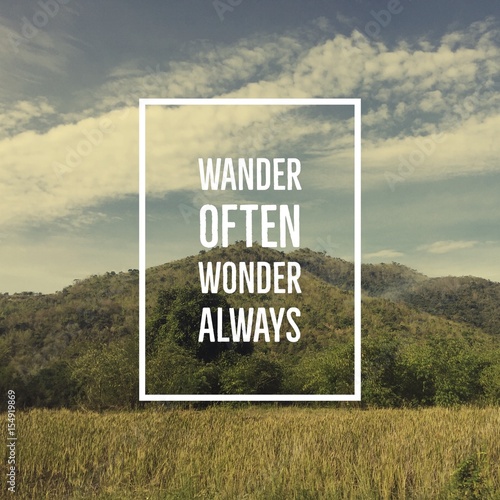 Inspirational motivational quote 