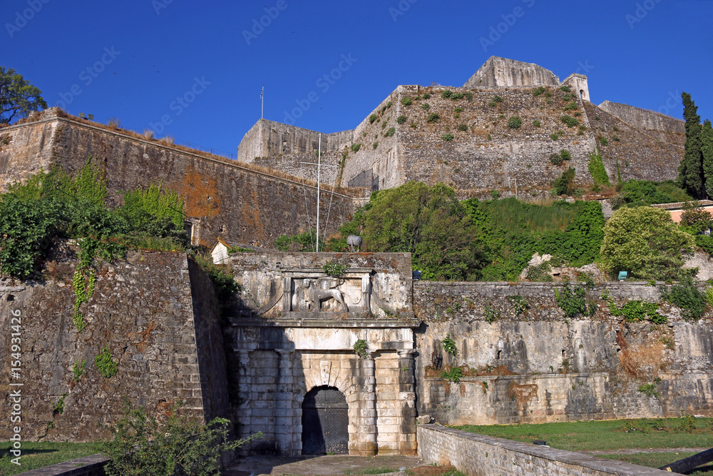 new fortress Corfu town summer season