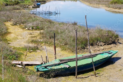 Barca di Laguna a Lio Piccolo 