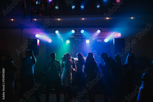 The guests dancing on the dancefloor © myronovychoksana