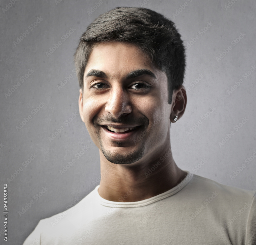 Obraz premium Smiling guy