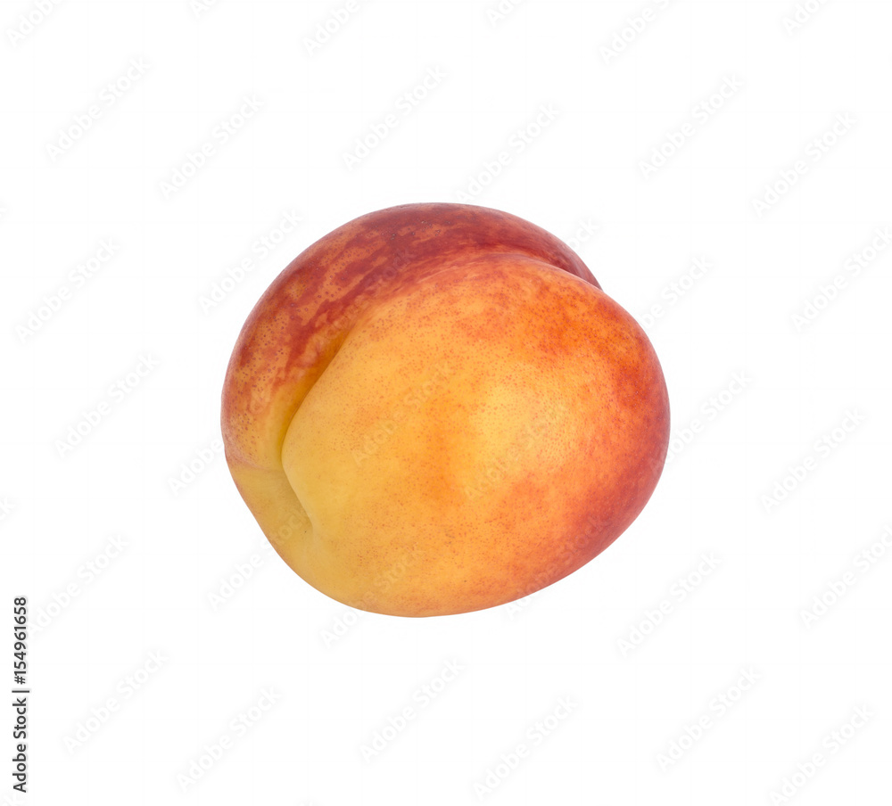 Fototapeta premium Nectarines on a white background