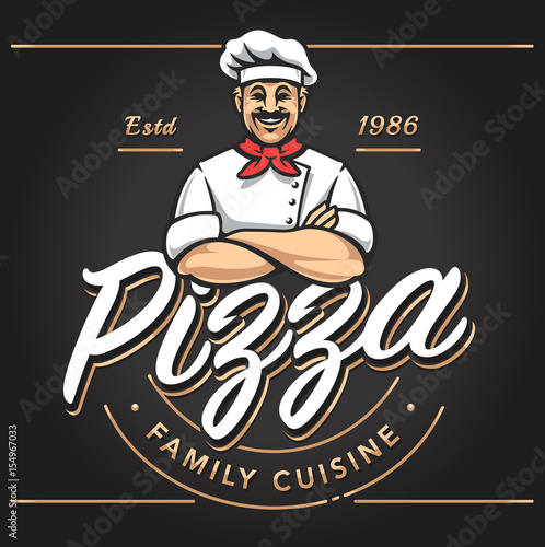 Pizzeria Emblem Design