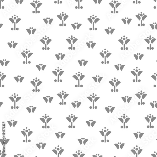 Abstract organic background. Seamless pattern.Vector.抽象的な植物パターン © tabosan
