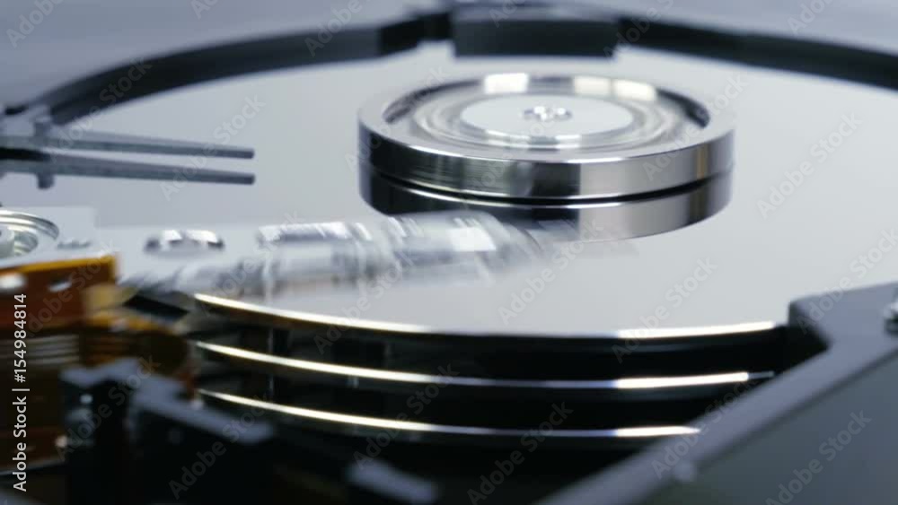 Hard Disk Drive 03 4K
Close up of a hard disk drive reading and writing data.
Hard Disk Drive 03 4K
Close up of a hard disk drive reading and writing data.