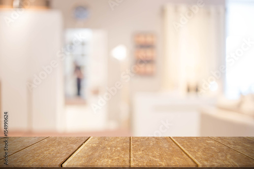 Fototapeta Naklejka Na Ścianę i Meble -  Blur Kitchen Room of The Background