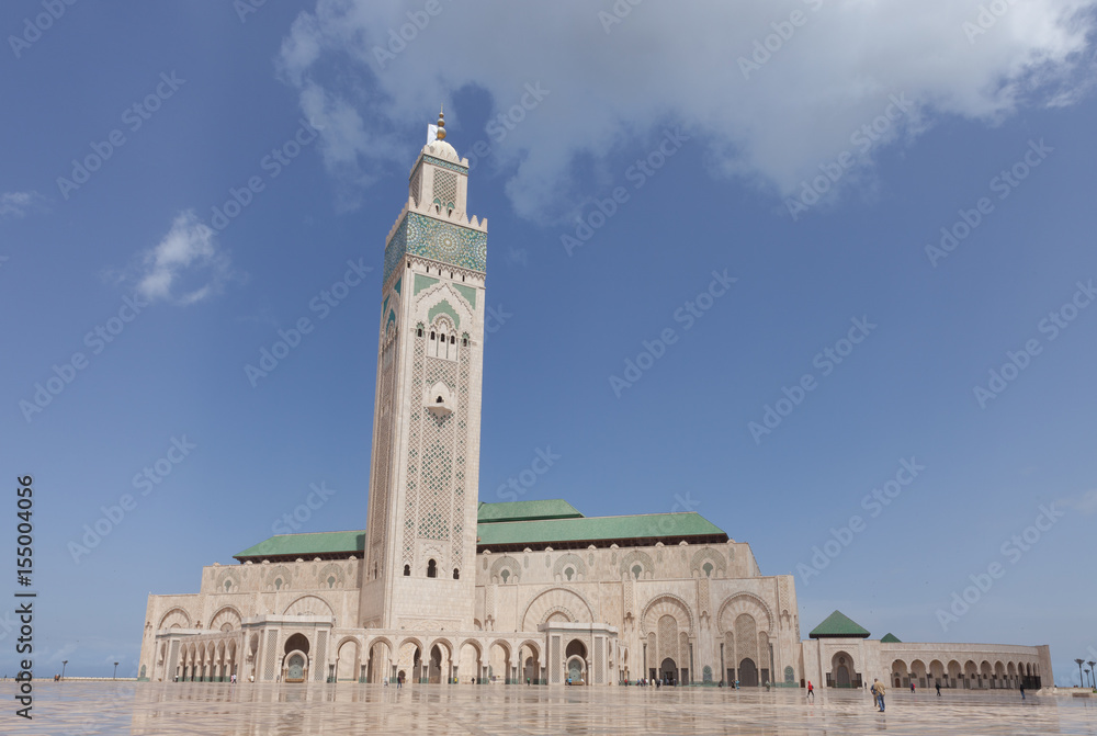 Hassan II Mosque in Casablanca