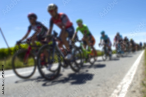 Group of cyclists at italy bike tours