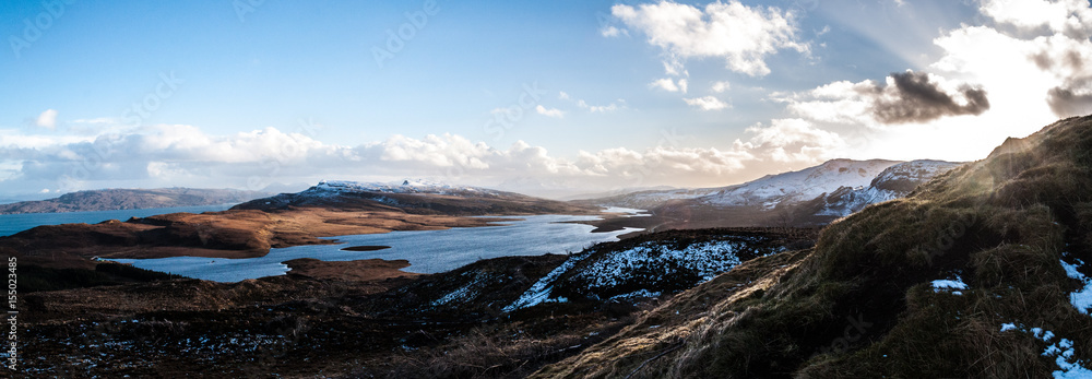 View from The Old man of Storr, Isle of Skye