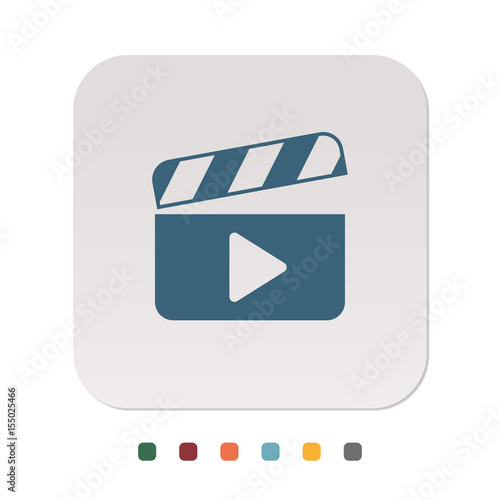 Papier Icon - Wiedergabe Medien