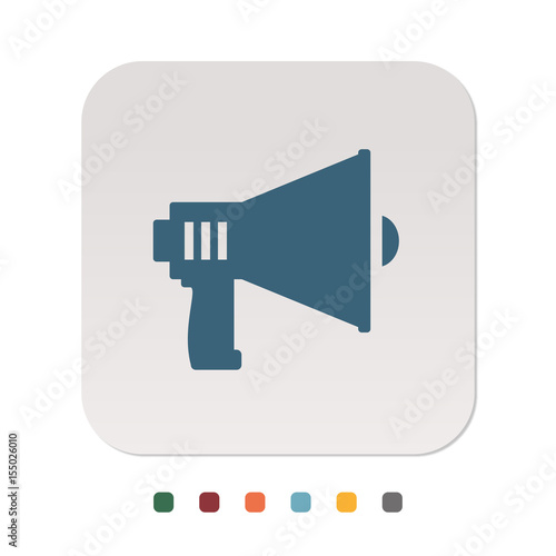 Papier Icon - Megafon
